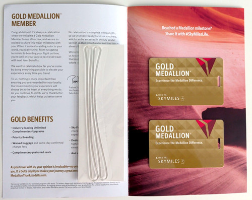 New delta gold skymiles - gold,