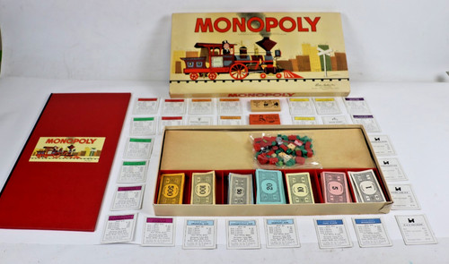 Monopoly board game 1957 - monopoly,