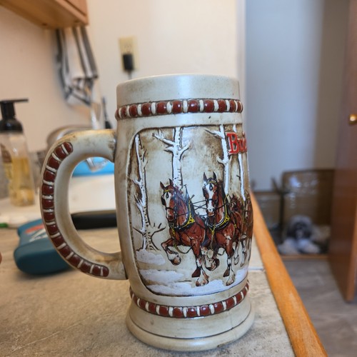 1981 budweiser holiday beer - 1981,