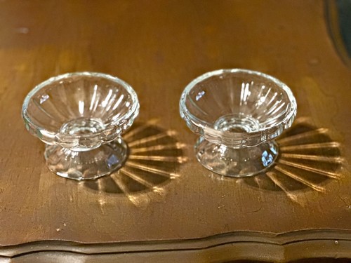 Libbey clear paneled sherbet - clear,