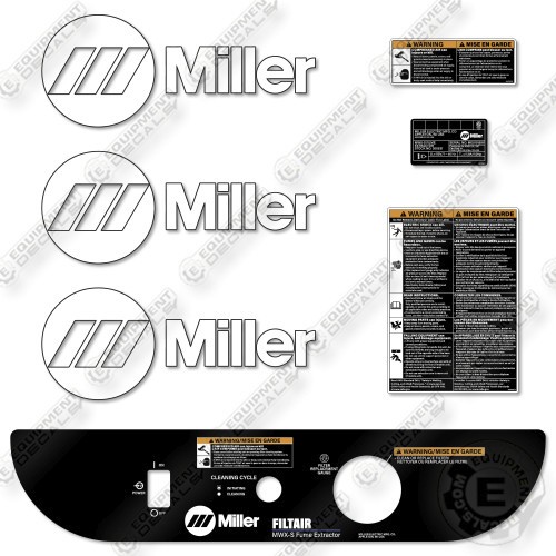 Miller filtair mwxs - miller, decal