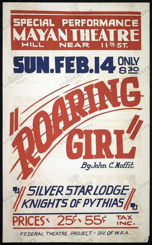Roaring girl 1934 vintage - roaring,