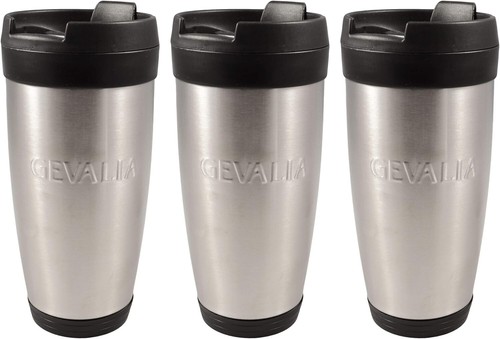 Gevalia 14oz stainless steel - gevalia,