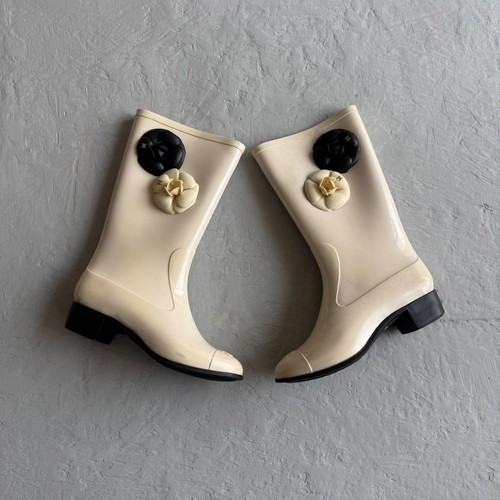 Chanel rain boots - chanel,