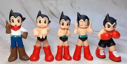 Anime figure astro boy 5pcs - anime,