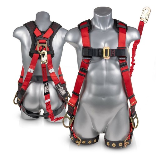 Full body harness - body, w/detachable