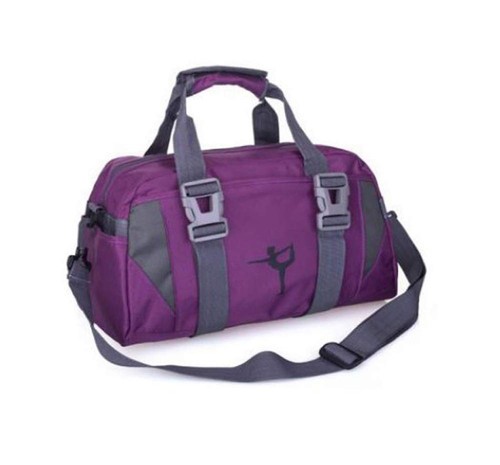 Large dance duffle bag purple - large,