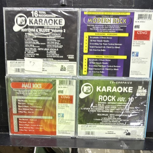 Lot male karaoke - of, artists