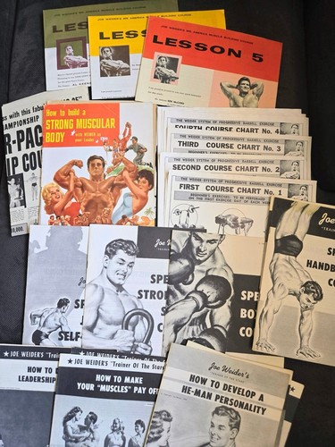 Vintage 1950 joe weider - joe,