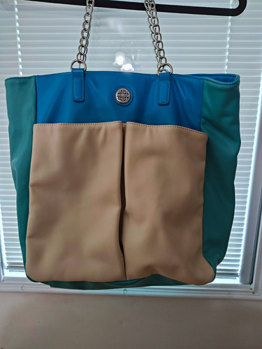 Kate landry colorblock tote - landry,
