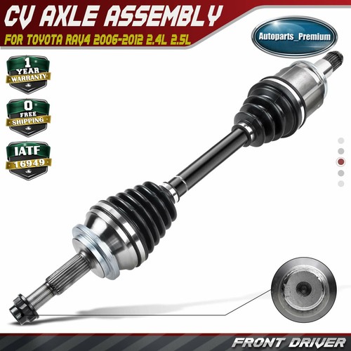 Front driver axle - cv,