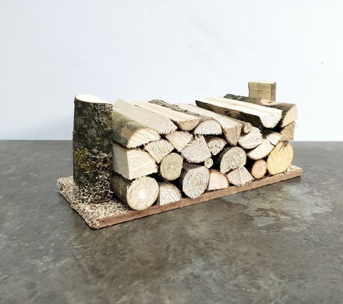 Miniature stack split logs - stack,