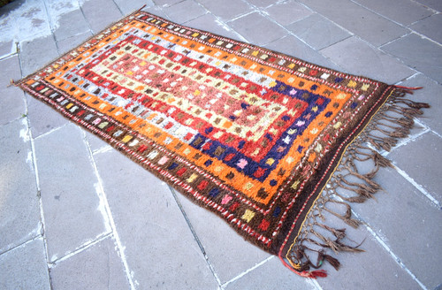 Vintage turkish rug - turkish,