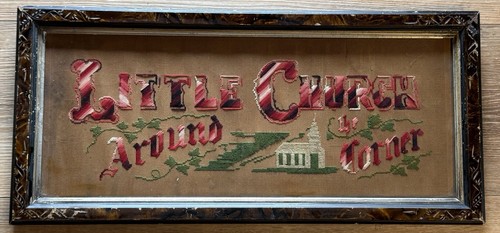 Antique sampler victorian - sampler,
