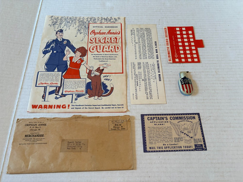 Vintage 1940s little orphan - vintage,
