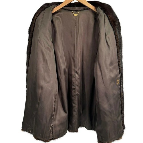 Sable mink real fur coat - mink,