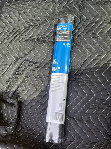 Everbilt adjustable closet rod - adjustable,