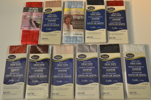 Wrights iron hem tape - wrights, on