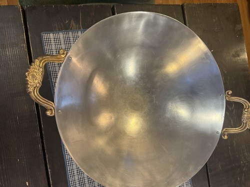 Antique copper kadai - antique,