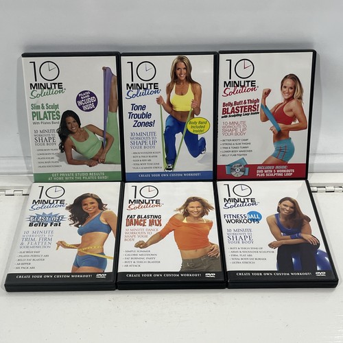 Minute solutions dvd lot - 10,