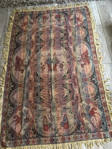 Vintage tapestry wall hanging - vintage,