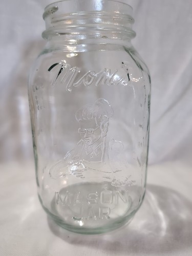 Vintage mom mason clear - vintage,