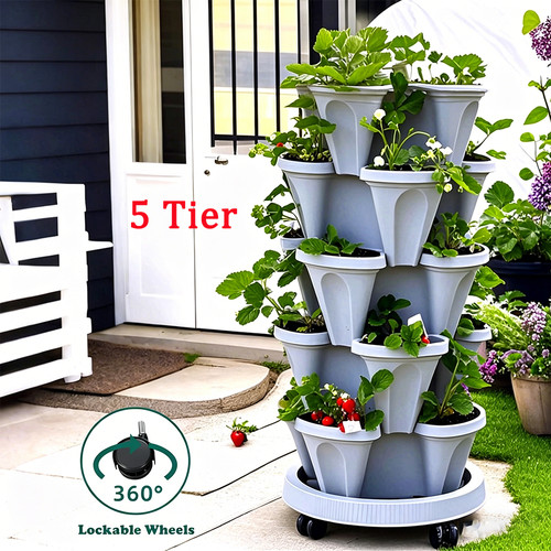 Vertical planter tier - vertical,