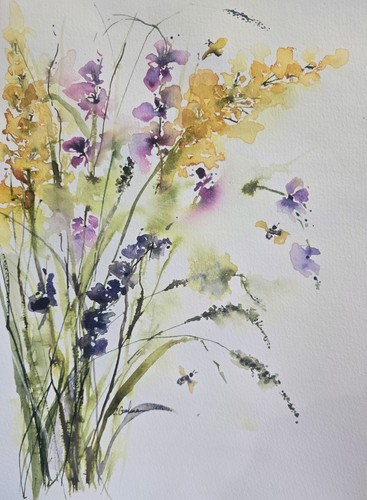 Original signed watercolor 9 - original,
