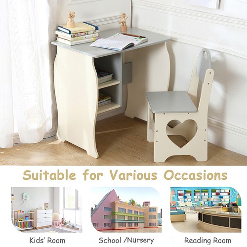 Kids desk and chair study - chair,