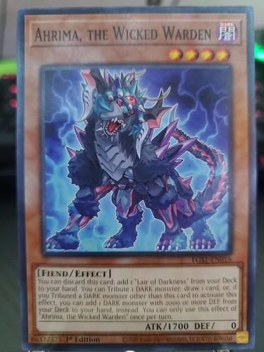 Yugioh ahrima the wicked - yugioh!,