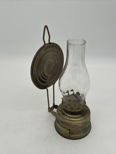 Vintage kerosene lantern metal - lantern,
