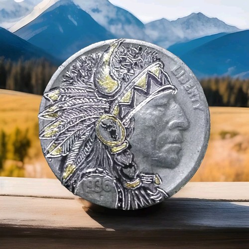 Hobo nickel indian - hobo, head