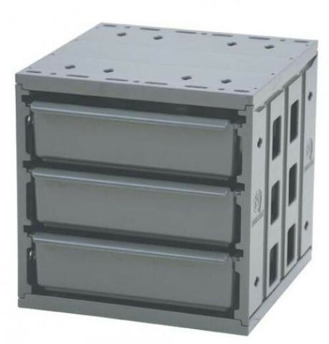 Adrian steel dc12 drawer - dc12,, 3-drawer