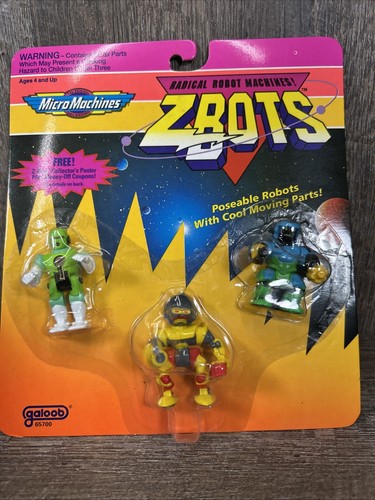 Vtg 1993 bots micro machines - 1993,