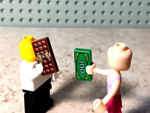 Lego cash candy - lego,