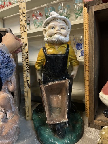 Vintage garden gnome - vintage,