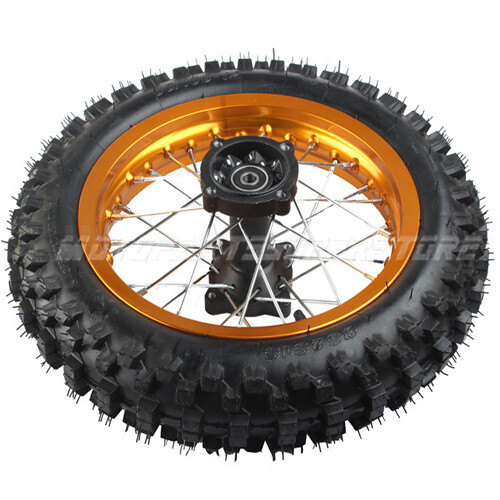 Rear wheel rim - 12", hub