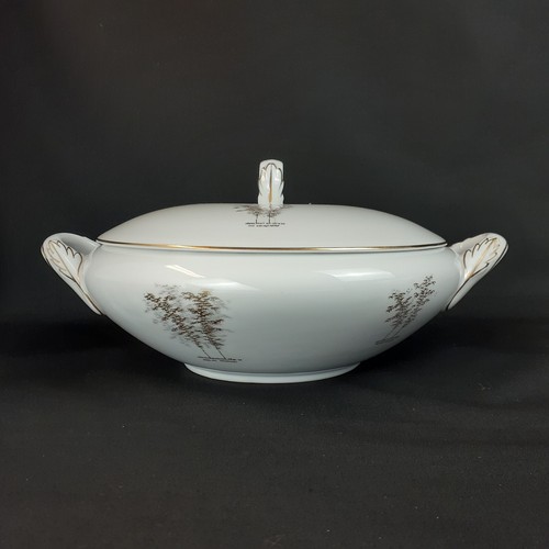 Vtg fukagawa arita serving - fukagawa,