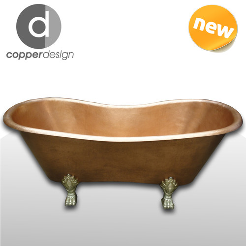 Heavy solid copper hammered - /solid,