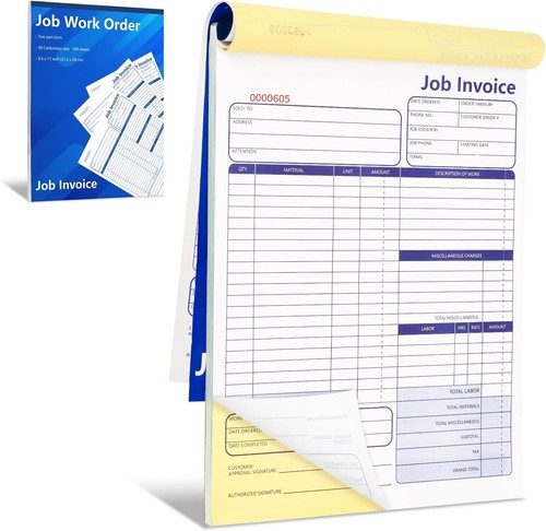 Set job work order - job, forms