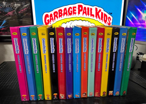 Garbage pail kids binders gpk - pail, (gpk