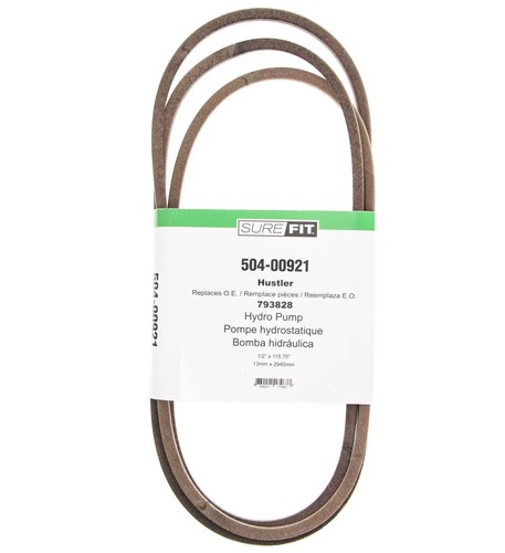 Mower deck belt for - deck, 36"
