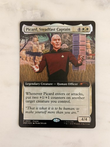 Picard steadfast captain - captain, magic