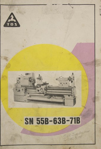 Tos 55b 63b 71b lathe - 71b,,