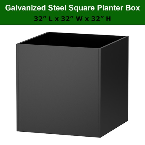 Inch large square metal - inch,