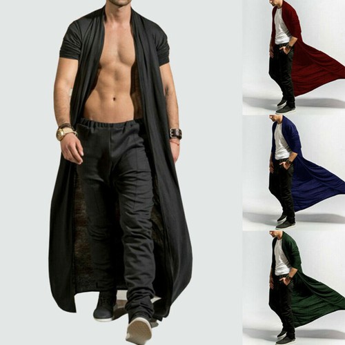 Men baggy casual coats - men's,