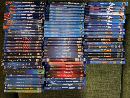 Disney pixar mixed lot - pixar, ray