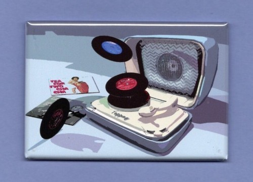 Turntable record player - record,