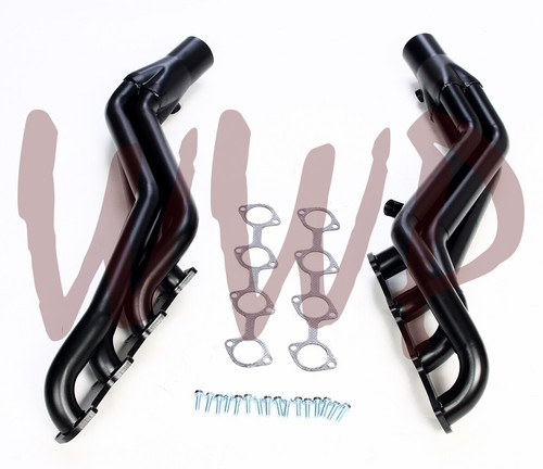 Black exhaust header manifold - exhaust,