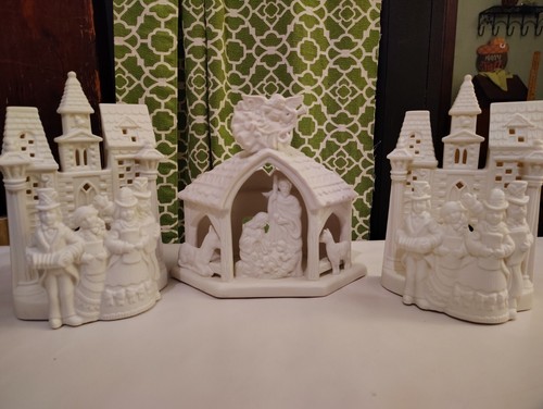 Set partylite nativity - of,